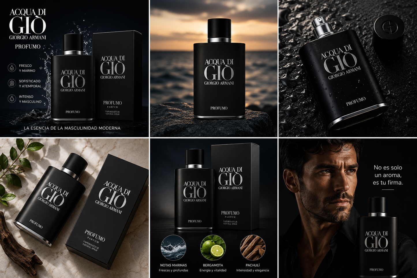 ACQUA DI GIÒ PROFUMO (negro)