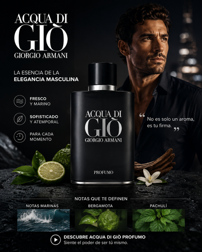 ACQUA DI GIÒ PROFUMO (negro)